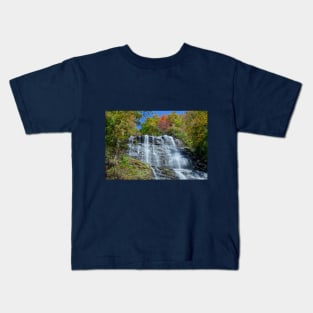 Amicalola Falls, Georgia, in Autumn Kids T-Shirt